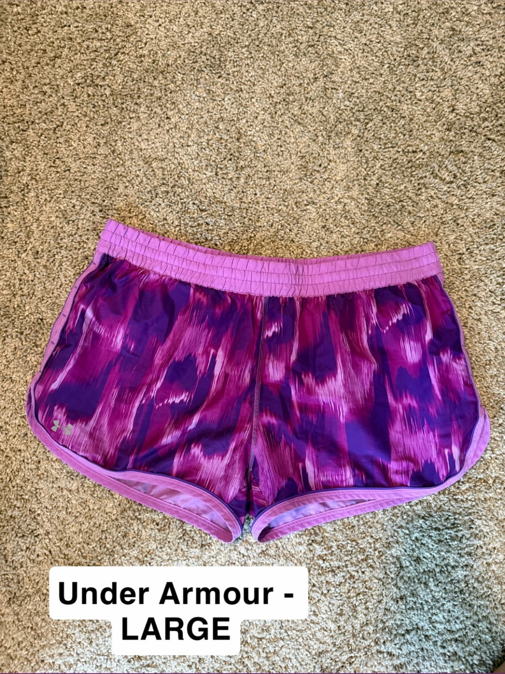 LG Women’s Pink and Purple Athletic Shorts